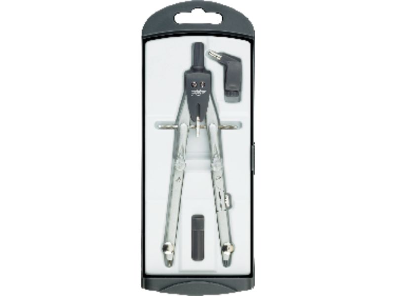 FAIBO - Compases 165 mm Brazos articulados Adaptador y caja minas (Ref.201T)