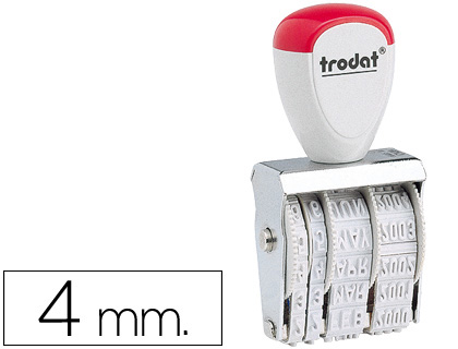 TRODAT - FECHADOR DE 4 MM (Ref.1010)