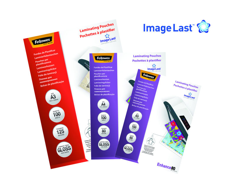 FELLOWES - Pack 100 Bolsas Plastificar 216x303 17 M A4 (Ref.5308703)