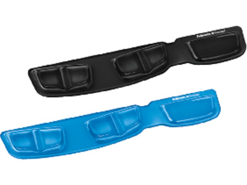 FELLOWES - Reposamuñecas Teclado Base antideslizante Gel Negro (Ref.9183201)