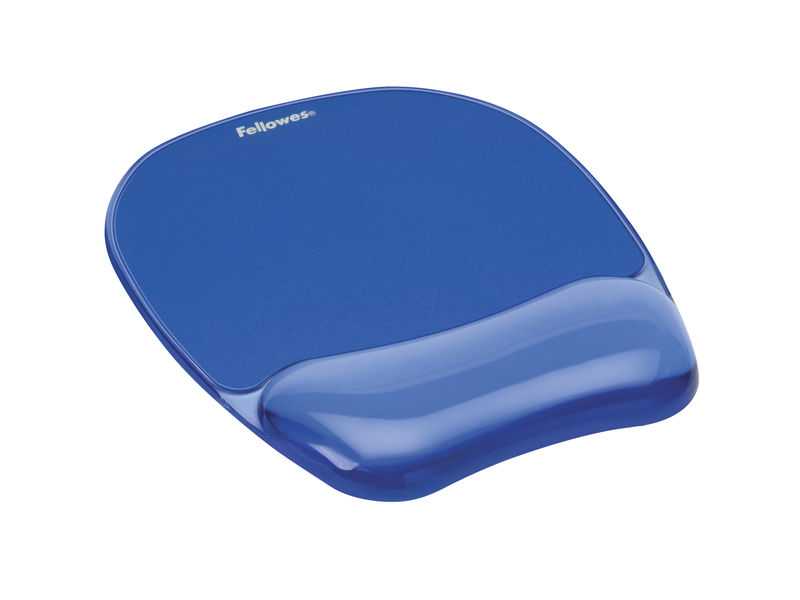 FELLOWES - Reposamuñecas Raton Base antideslizante Gel Azul (Ref.91141)