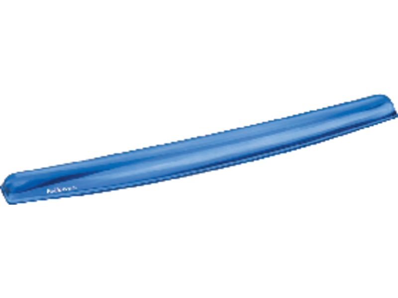 FELLOWES - Reposamuñecas Teclado Base antideslizante Gel Azul (Ref.91137)