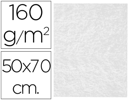 LIDERPAPEL - FIELTRO 50X70CM BLANCO 160G/M2 (Ref.FE04)
