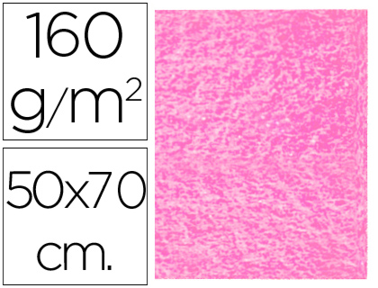 LIDERPAPEL - FIELTRO 50X70CM ROSA 160G/M2 (Ref.FE05)