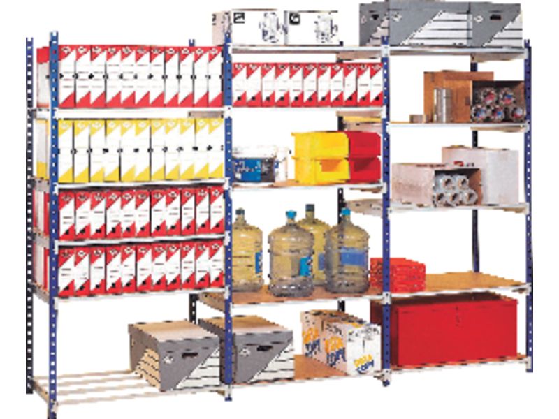 PAPERFLOW - Estanteria RANGECO 2000x1000x350mm 5 Niveles Metalica (Ref.513D)