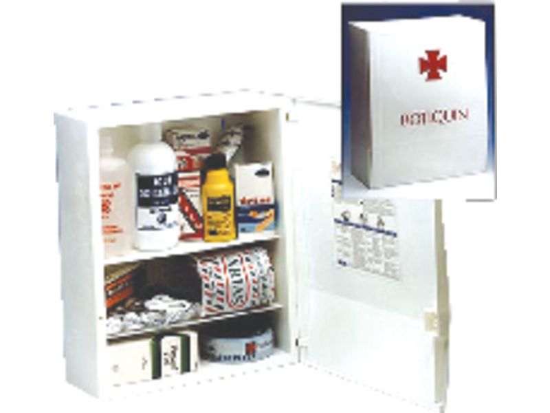 BUGA - Botiquín primeros Auxilios con Cerradura Plastico (Ref.15748)