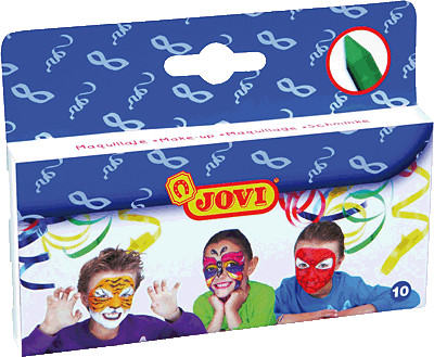JOVI - Caja 10 BARRITAS MAQUILLAJE CAJA SURTIDOS (Ref.176)