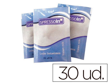 LECHE EN POLVO SPRESSOIN SOBRE DE 5 G ENVASE DE 30 UNIDADES (Ref.20000778)