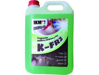 LIMPIASUELOS IKM PARA SUELO DE MADERA / SINTENTICO / PVC GARRAFA DE 5 LITROS (Ref.K-FR2)