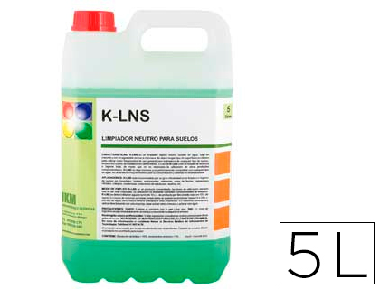 LIMPIASUELOS NEUTRO CON AROMA A MANZANA GARRAFA 5 LITROS (Ref.K-LNS)