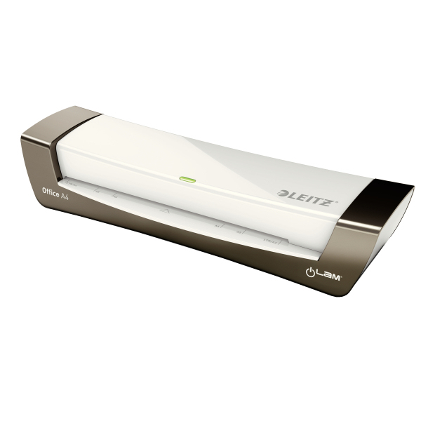 LEITZ - Plastificadora OFF.A4 PLATA (Ref.72510084)