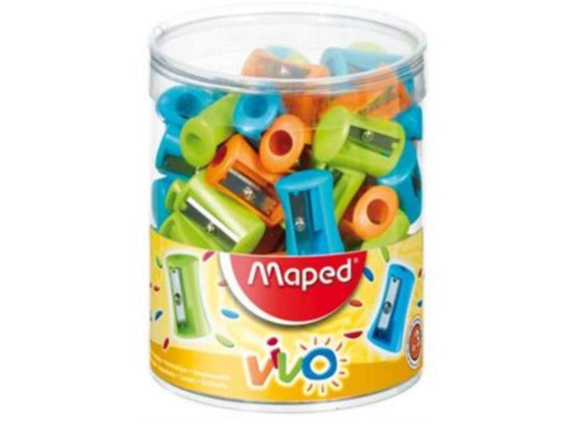 MAPED - Sacapuntas/Afilalapices Simple Colores surtidos Plastico (Ref.506300)