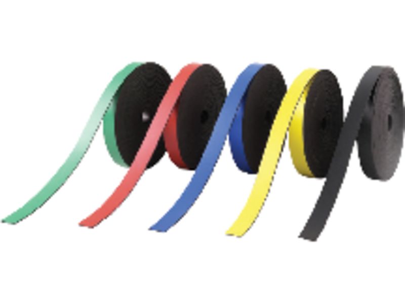 NOBO - Tiras Magneticas 4 ud Ancho 5mm Colores surtidos (Ref.7021500)