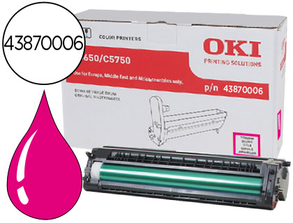 OKI - Tambor Magenta Para C5650 / 5750 20.000pg (Ref.43870006)