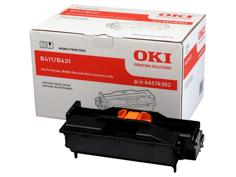 OKI - Tambor Negro 25.000pg Para B411d/B431/B411dn/B431D (Ref.44574302)