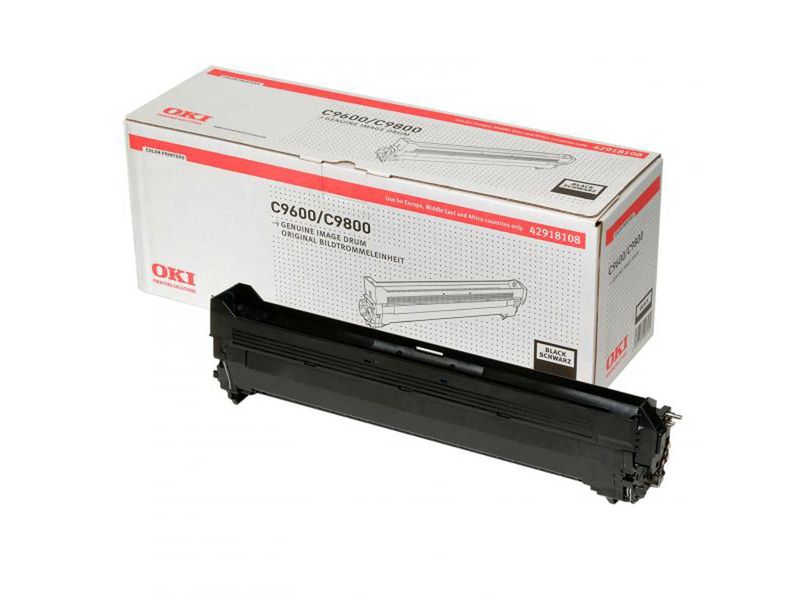 OKI - Tambor Negro 30.000 pág. Para C9600/C9800 (Ref.42918108)