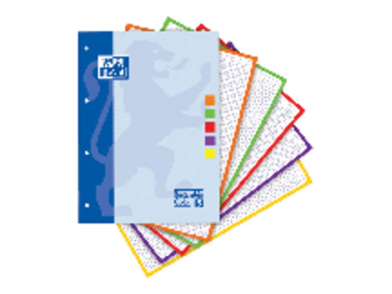 OXFORD - Recambio de papel 80h A4 Cuadricula 5x5 (Ref.400045041)