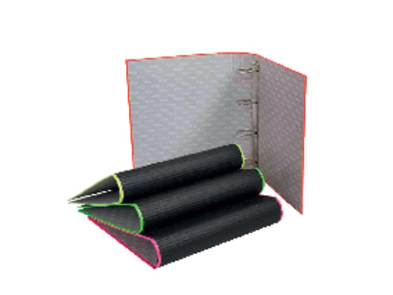 PARDO - Carpeta anillas A4 4-40 MM Naranja (Ref.995409)