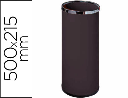 SIE - PARAGUERO METALICO 301 NEGRO MEDIDA 50X21,5 -AROS CROMO (Ref.301-N)