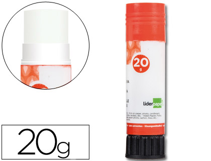 LIDERPAPEL - PEGAMENTO EN BARRA 20 GR -UNIDAD (Ref.PE02)