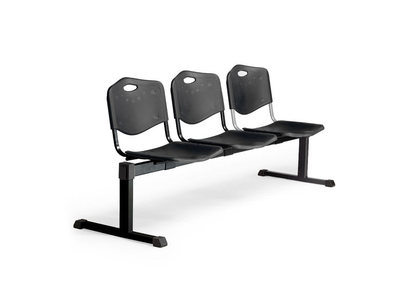 PIQUERAS Y CRESPO - Bancada 3 Puestos Pvc Negra (Ref.B3PINE)