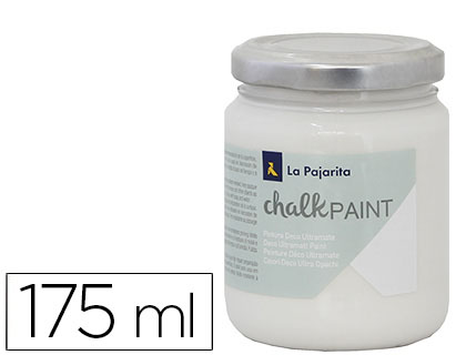 LA PAJARITA - PINTURA ACRILICA EFECTO TIZA CHALK PAINT CP-28 SWEET CREAM 175 ML (Ref.105437)