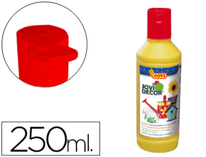 JOVI - PINTURA MULTIUSO DECOR 250 ML AMARILLO (Ref.68002)