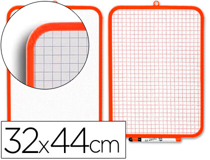 PIZARRA BLANCA 32X44 CM -ROTULADOR Y BORRADOR (Ref.339)