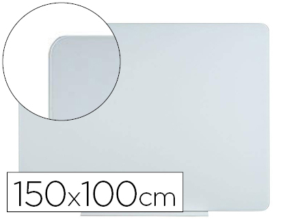 BI-OFFICE - PIZARRA BLANCA CRISTAL MAGNETICA 1200X900 MM (Ref.GL080101)