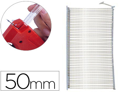 APLI - RECAMBIO DE NAVETE ESTANDAR PARA PISTOLA TEXTIL 50MM CAJA DE 5000 UNIDADES (Ref.154112)