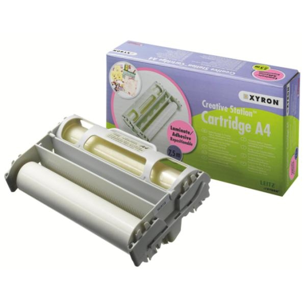 ESSELTE - REPUESTO PLASTIFICADORA XYRON EASY DIN A4 ADHESIVO PERMANENTE BOBINA 7,5 M (Ref.23463)