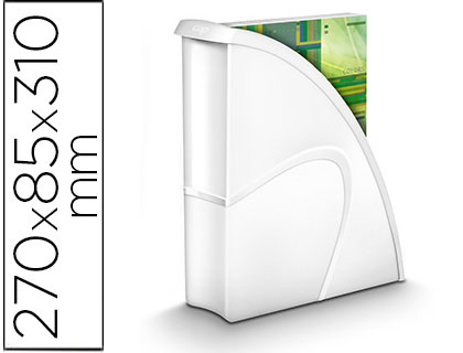 CEP - REVISTERO PLASTICO USO VERTICAL / HORIZONTAL BLANCO 85X270X310 MM (Ref.1006740021)