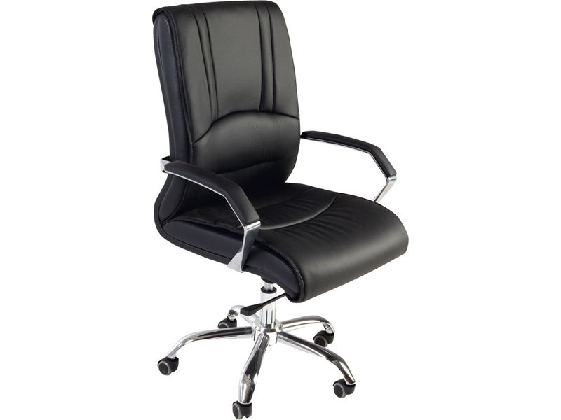 ROCADA - Silla RD- Símil Piel Basculante Negro RD-- (Ref.988)