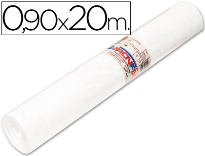 AIRONFIX - ROLLO ADHESIVO UNICOLOR BLANCO -ROLLO DE 90 X 20 MT (Ref.67003)