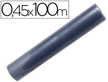 LIDERPAPEL - ROLLO PLASTICO FORRALIBROS 0,45X100 MT (Ref.RL02)