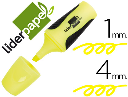 LIDERPAPEL - ROTULADOR MINI FLUORESCENTE AMARILLO (Ref.RT01)