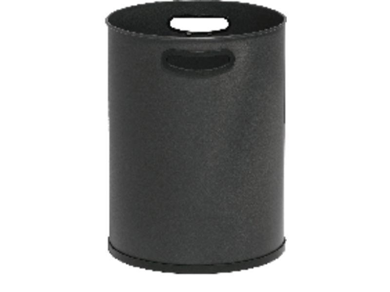 SIE - Papelera Metalica Negra 27 litros (Ref.90)