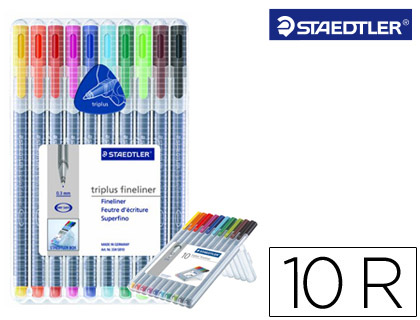 STAEDTLER - Est 10+3 ROT TRIPLUS FINE 334 (Ref.TB13)