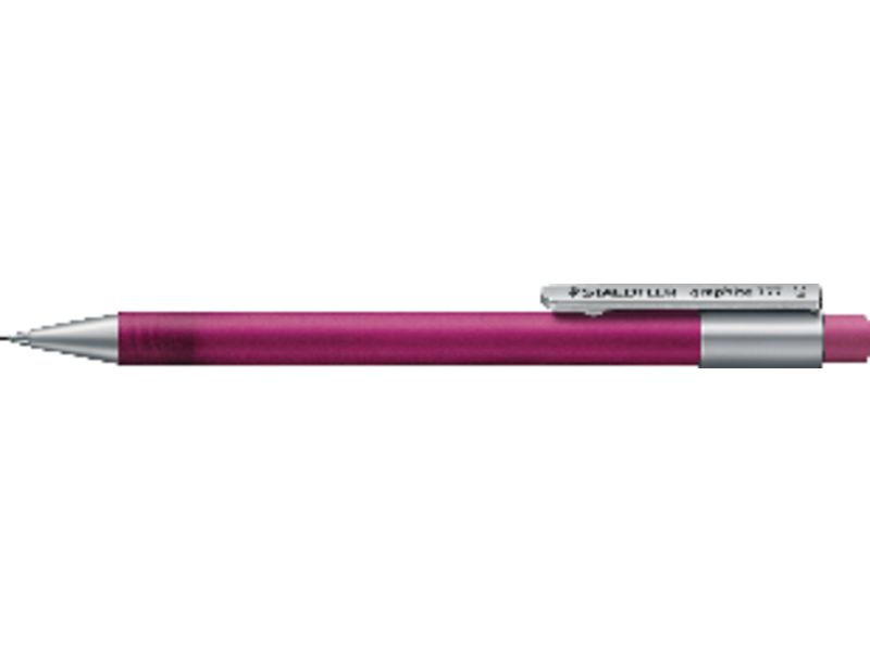 STAEDTLER - Portaminas Graphite 777 Recargable Trazo 0.5 mm Granate Punta cónica (Ref.77705-61)