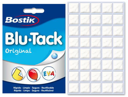 BOSTIK - SUJETACOSA MASILLA BLU TACK (Ref.28034/1689)