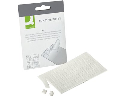Q-CONNECT - SUJETACOSA MASILLA ADHESIVA (Ref.KF04590)