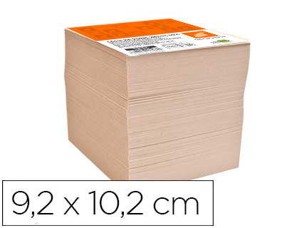LIDERPAPEL - TACO RECICLADO 92 X 102 MM CREMA (Ref.TA03)