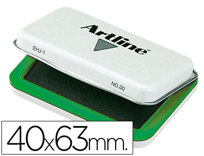 ARTLINE - TAMPÓN Nº00 ERDE -40X63 MM (Ref.00 V)