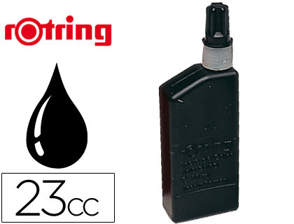 ROTRING - TINTA CHINA NEGRA -FRASCO DE 23 CC (Ref.S0194660)