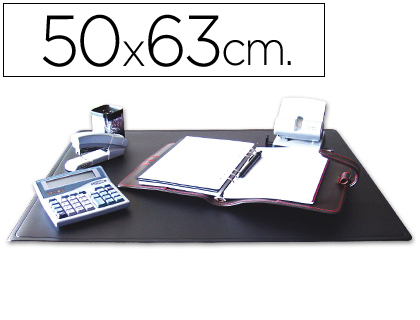 Q-CONNECT - VADE SOBREMESA NEGRO -50X63 CM (Ref.KF26795)
