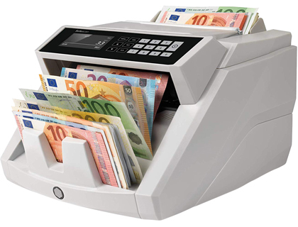 SAFESCAN - CONTADOR DE BILLETES 2465-S 6 DIV. GBP, USD, PLN, SEK, NOK Y CHF (Ref.112-0540)