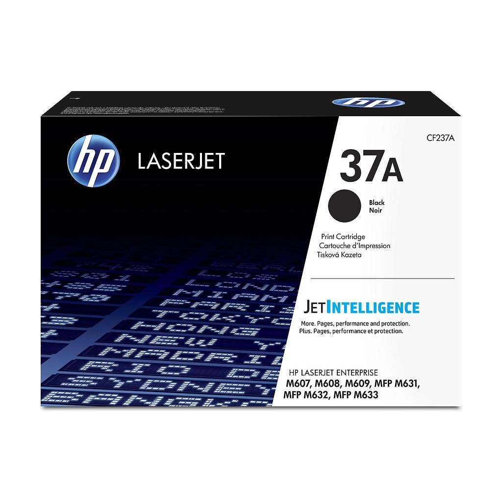 HP ( HEWLETT PACKARD ) - Tóner láser negro 11000 pags 37A LaserJet Enterprise M607/M608/M609/M631/M632 (Ref.CF237A)