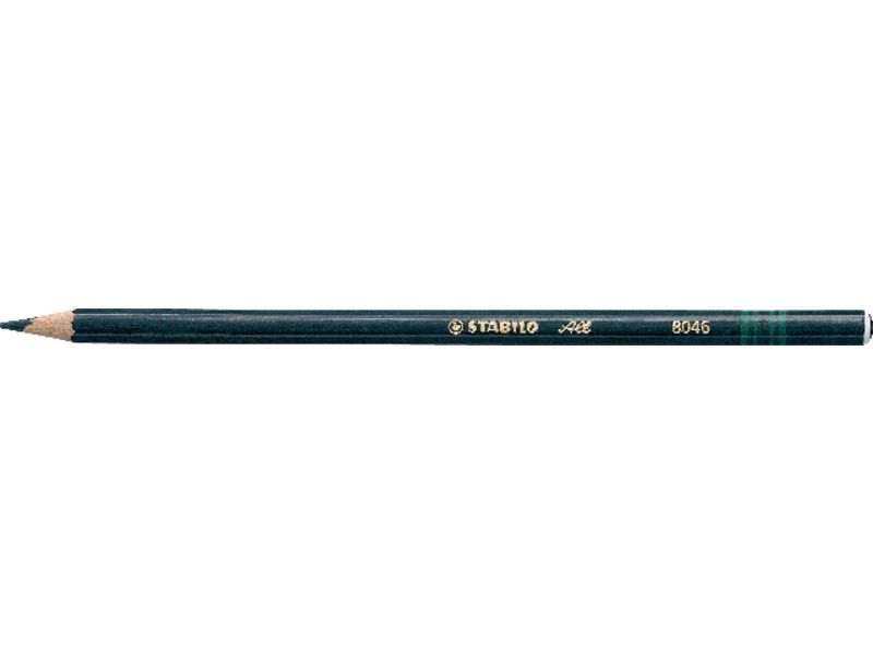 STABILO - Lapiz All Acuarelable Negro Para casi todas superficies (Ref.8046)