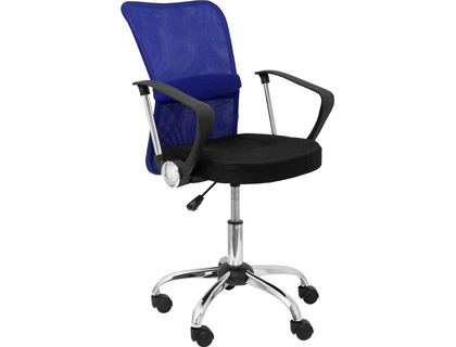 PIQUERAS Y CRESPO - Silla Seattle Azul / Negro (Ref.238GANE)