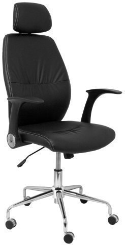 PIQUERAS Y CRESPO - Silla Zagreb Simil Piel Negro 238Gane (Ref.239DBSPNEC)